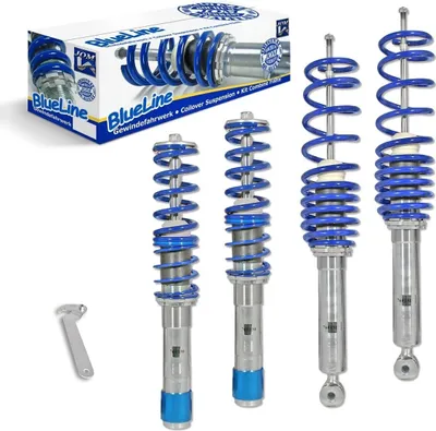 Produktbild von JOM BlueLine Gewindefahrwerk Stoßdämpfer mit Federn für BMW 5 Limousine (E39) 3 Limousine (E36) 3 Coupe (E36) 3 Compact (E36) 3 Cabrio (E36) 3 Touring