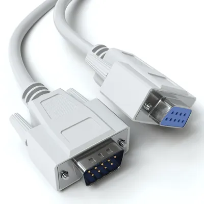 Produktbild von 5m VGA Verlängerungskabel Monitor Verlängerung SUB-D VGA Kabel PC TV 9 Polig