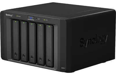 Produktbild von Synology DX517 - Speichergehäuse - 5 Schächte - TAA-konform