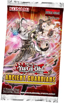 Produktbild von YuGiOh! Ancient Guardians | 1 Booster | DEUTSCHE Ausgabe | Yu-Gi-Oh Karten
