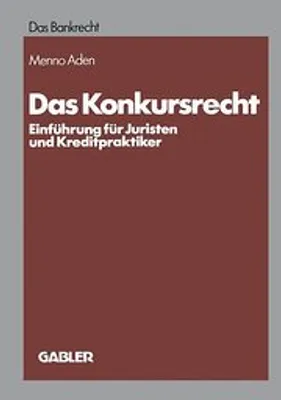 Image de Das Konkursrecht