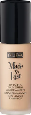 Immagine prodotto di Pupa Milano Made To Last Fondotinta Total Comfort 050 SPF10, 30ml