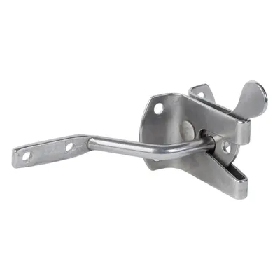 Image de Alberts 326197 Fermeture de porte de jardin, acier inoxydable, longueur de plaque 55 mm, largeur de plaque 45 mm