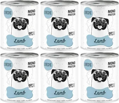 Produktbild von PAKA ZWIERZAKA Pepe Lamb - Nassfutter für Hunde - 800g