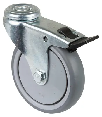 Produktbild von BS Rollen Apparaterolle A321.A85.100 Lenkrolle mit Totalfeststeller, Raddurchmesser 100 mm,