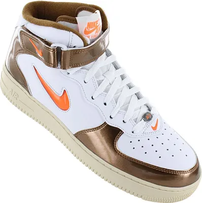 Produktbild von Nike Air Force 1 Mid QS - Herren Schuhe Leder DH5623-100 , EU 42 US 8.5
