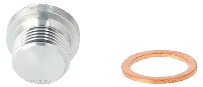 Imagen del producto de Tornillo de tapón para cárter de aceite, rosca M15x1.5, 16 mm, marca TRISCAN, compatible con, entre otros, vehículos RENAULT 5