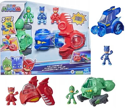 Produktbild von Hasbro PJ Masks 3-in-1-Jet; F21195L0