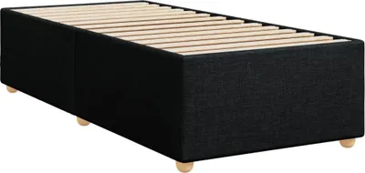 Obrázok produktu pre Rám postele bez matraca Čierna 80x200cm Látka