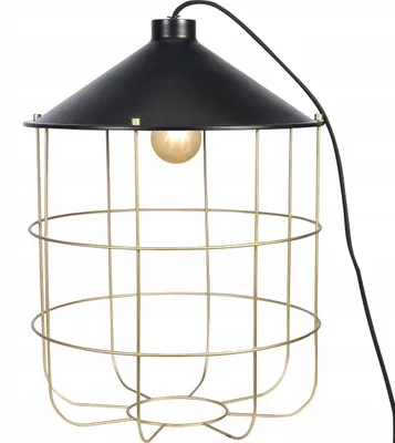 Obrázek produktu pro GoodHome Yondair stolní lampa industriální E27 černá