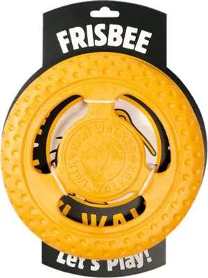 Obrázek produktu pro Hračka pro psy Kiwi Walker frisbee létací a plovací z TPR pěny 22 cm oranžová