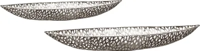 Obrázek produktu pro Casablanca Schale "Purley "Met.,ant-silber VE 2 D.80/B.21/H.10cm