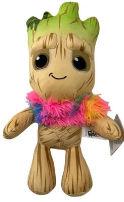 Produktbild von Marvel Groot I Am Groot 35cm Kuscheltier Stofftier Spielzeug Geschenk mit Schal