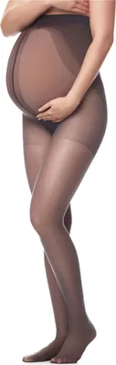 Image de Collants de grossesse pour femmes Antie 40 DEN M5109 (graphite, L) .