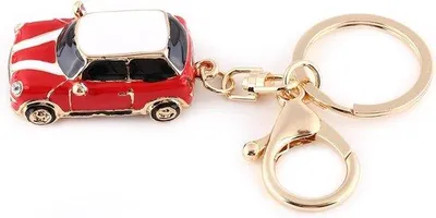 Image de Mini porte-clés 3D en forme de voiture de sport - Décoration