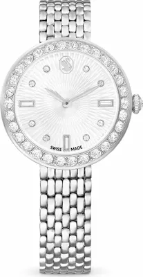 Image de Swarovski Certa Uhr, Schweizer Produktion, Metallarmband, Silberfarben, Edelstahl CERTA:MB SIL//STS 5673022