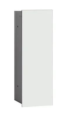 Produktbild von WC-Bürstengarnitur emco asis 2.0 Unterputz optiwhite/aluminium 497 mm 973427431