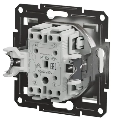 Produktbild von Schneider Electric Asfora Kreuzschalter UP 10AX 250V weiß Art.