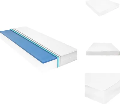 Produktbild von vidaXL Matratze 160 x 200 cm Viskoelastischer Memory-Schaum 18 cm - Matratzen