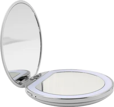 Produktbild von AILORIA MAQUILLAGE - Taschenspiegel mit dimmbarer LED-Beleuchtung (USB) WEIß