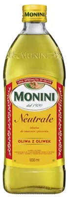 Obrázek produktu pro Oliwa z oliwek Monini Neutrale do smażenia i pieczenia 1L