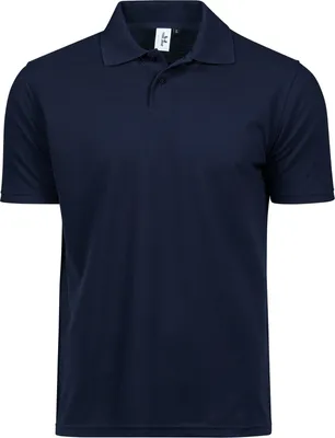 Produktbild von Tee Jays 1200 | Power Polo - Herren Poloshirt - Waschbar bis 60 °C - Farbe: Navy - Größe: M