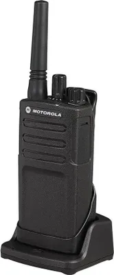 Produktbild von Kompaktes PMR-Funkgerät schwarz 18,8 cm