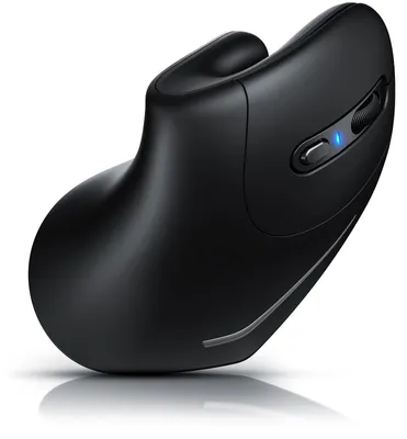 Produktbild von kabellose Vertikal Maus Bluetooth + 2400 MHz Funkmaus Wireless Vertical Mouse ergonomisch Vorbeugung gegen Mausarm Tennisarm armschonend Plug and Play
