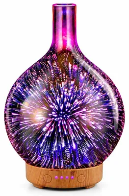 Obrázek produktu pro Verk 24639 Zvlhčovač vzduchu a aroma difuzér 3D RGB, 7 LED, 120 ml