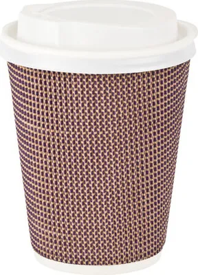 Produktbild von 100x Premium Doppelwand Kaffeebecher CoffeeToGo mit Trinkdeckel 300/420ml