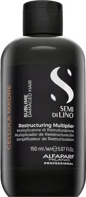 Zdjęcie produktu dla Alfaparf Milano Semi Di Lino Cellula Madre Sublime Restructuring Multiplier pielęgnacja bez spłukiwania do wrażliwej skóry głowy 150 ml