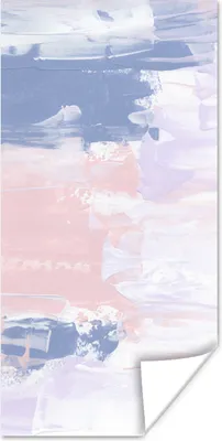 Produktbild von MuchoWow® Poster Pastell - Gestaltung - Farbe 60x120 cm - Wandschmuck