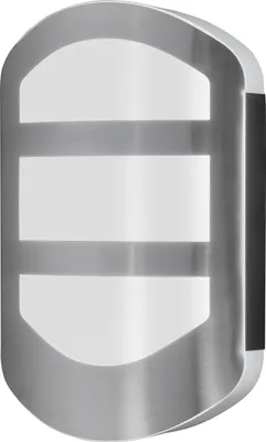 Obrázok produktu pre OSRAM ENDURA Style Plate Nástenné svietidlo v modernom vzhľade z nehrdzavejúcej ocele s nepriamym svetlom, jasné a funkčné vonkajšie LED svietidlo, krytie IP44, na osvetlenie vchodu a fasád