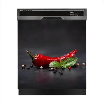 Produktbild von Magnete Dekorative 60x60 cm Küche Magnetmatte Spülmaschine - Paprika Gemüse