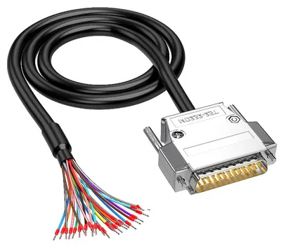 Productafbeelding van Seriële kabel - Db25 - Rs232 - 1 m - Mannelijk