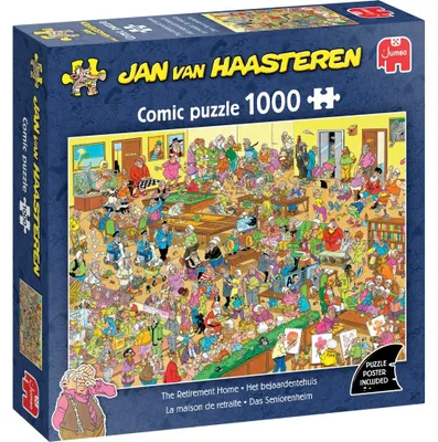 Immagine prodotto di Jan van Haasteren - La casa di riposo - Puzzle 1000 pezzi