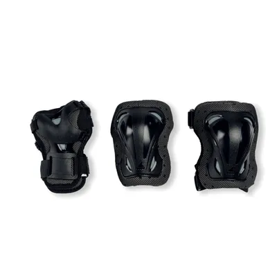 Produktbild von Rollerblade Skate Gear JR 3 Pack, Roller-Skating, Skateboardfahren, Kind, Schwarz, XXXS, Grey, Velcro