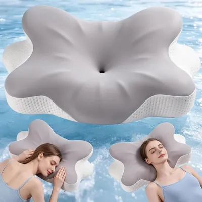 Produktbild von Nackenkissen Kopfkissen Ergonomisch Memory Foam Kopfkissen Nackenstützkissen