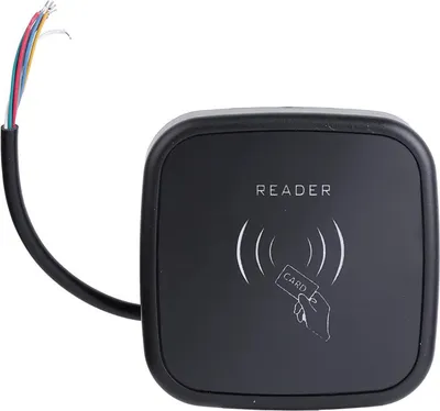 Immagine prodotto di Lettore di controllo accessi, lettore di schede RFID, lettore di schede di accesso, lettore di schede di prossimità, lettore di schede impermeabile, lettore di schede Wiegand