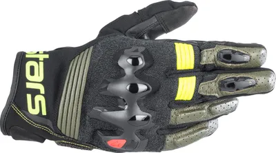 Zdjęcie produktu dla Rękawice motocyklowe Alpinestars Harok, czarne/żółte, rozmiar S