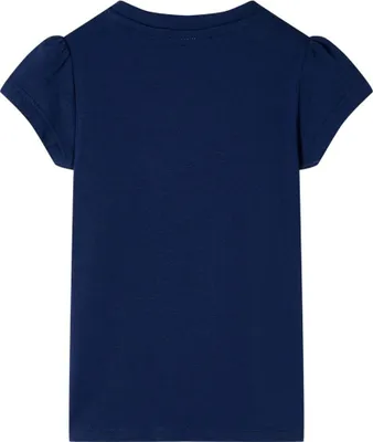 Produktbild von vidaXL Kinder-T-Shirt Marineblau 116
