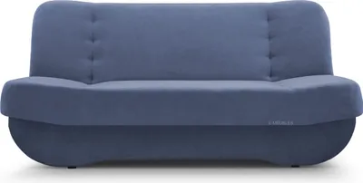 Produktbild von MOEBLO Schlafsofa PAFOS – Sofa Kippsofa Klappsofa Click-Clack Couch mit Bettkasten und Schlaffunktion (BxHxT): 192x90x87 cm (SORO 76 - Dunkelblau)