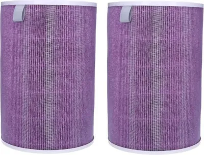 Produktbild von 2x Filtr antybakteryjny Sillar zamiennik do filtra oczyszczacza powietrza Mi Air Purfier 2 2S 2EU 2C 2H 3H Mi air Purfier Pro Filtr antybakteryjny, fioletowy