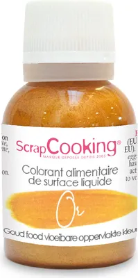 Produktbild von Flüssige Lebensmittelfarbe - gold