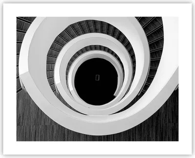 Produktbild von Poster - Poster ohne Rahmen - Stück Modern Treppe - 50x40 cm - Wand Bild - Wanddeko - Wandbilder - Kunstposter - Wandposter - Bilder - Kunstdruck - Wanddekoration - Wandbild - P2XAA50x40-4132