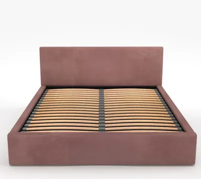 Produktbild von Muralo POLSTERBETT für Schlafzimmer Polsterbett mit Bettkasten Bett mit Polsterkopfteil Doppelbett 120x200 Bett mit Stauraum Altrosa