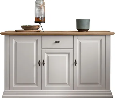 Produktbild von Sideboard, Kiefer weiß mit Eiche, ESBJERG-69