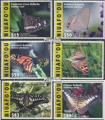 Produktbild von Briefmarken Niuafo ou - Insel 2015 Mi 573-578 (kompl.Ausg.) postfrisch Schmetterlinge