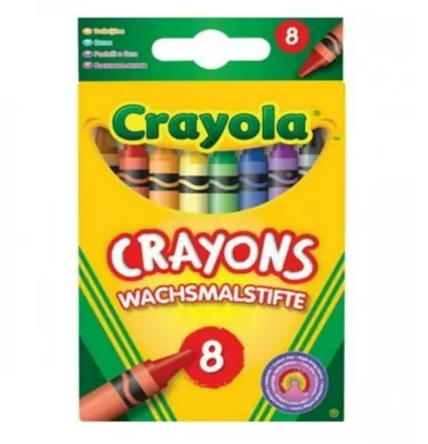 Zdjęcie produktu dla Kredki świecowe Crayola zmywalne 8 kolorów