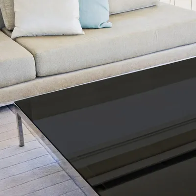 Image de DIMEXACT - Film de protection pour table en verre noir transparent - 152 cm x 5 m - en Rouleau